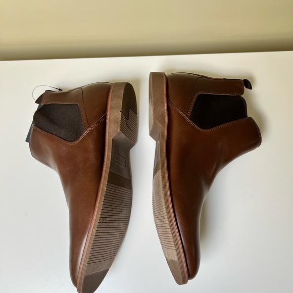 Tommy Hilfiger Men's Brown Risten Chelsea Boots Size 9.5 NWT - Picture 3 of 10